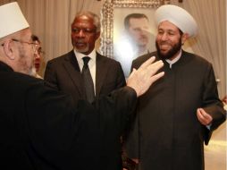 El optimismo de Annan contras con la negativa de Al Assad a cesar la violencia gubernamental. EFE  /