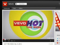 En enero, VEVO registró cerca de 717 millones de visitas, de acuerdo con ComScore.  /
