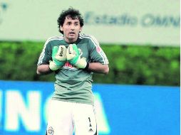 Según señalan los jugadores celestes, el arquero rojiblanco Luis Michel se burló de los futbolistas de Cruz Azul.  /