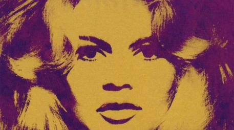 La obra ''Brigitte Bardot'' continúa la serie de retratos que hizo de iconos como Marilyn Monroe o Liz Taylor. EFE  /