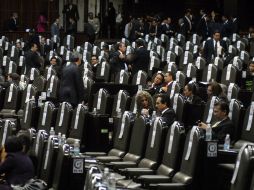 Sesión en el Congreso de la Unión. La IP también criticó la candidaturas plurinominales. ARCHIVO  /