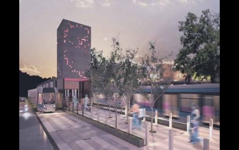 El tranvía estaría en el corredor donde originalmente se había planteado la Línea 2 del Macrobús. ESPECIAL  /