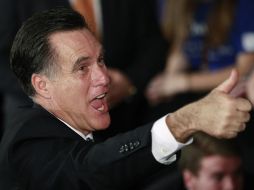 El aspirante presidencial republicano Mitt Romney mantiene el liderazgo en la contienda de su partido. ARCHIVO  /
