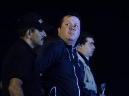 El ''Palidejo'' en su llegada a Guatemala la madrugada de este miércoles. AFP  /