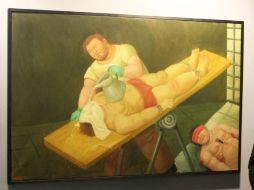 Composiciones en las que la violencia invade las escenas que se presentan.   EFE  /