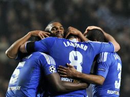 Los 'blues' se verán las caras con el Bénfica portugués en los cuartos de final de la Champions. EFE  /