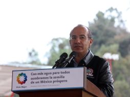 El Presidente Felipe Calderón anunció que el Seguro Popular va a cubrir desde el próximo 1 de abril trasplantes de riñón. ARCHIVO  /