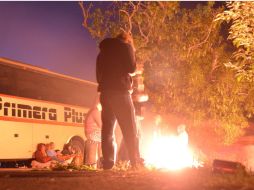 Los normalistas habían secuestrado 28 autobuses foráneos. ARCHIVO  /