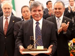 En la imagen, el artista plástico Sergio Bustamante, premiado con el galardon ''Tlaquepaque''.  /