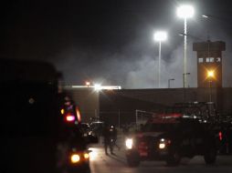De la fuga registrada en el penal de Apodaca, el vocero de seguridad, aclará que fueron 37 internos los que escaparon. ARCHIVO  /
