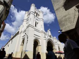 El martes 13 de marzo activistas ocuparon la Basílica Menor de la Caridad del Cobre. REUTERS  /