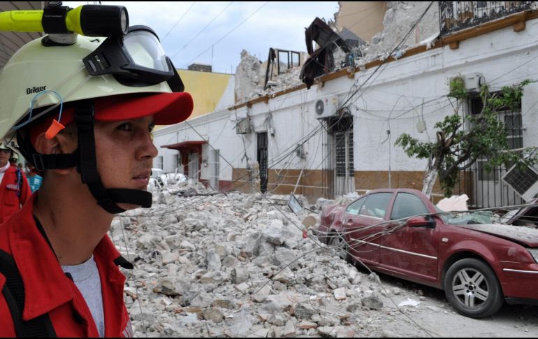 En Morelos, se vinieron abajo 356 casas y 145 comercios, además hay 53 viviendas y 45 comercios con daños severos. NTX / A. Monroy