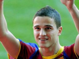 Afellay se unió a una parte del entrenamiento que llevaron a cabo el resto de sus compañeros el sábado. ESPECIAL  /