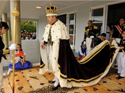 Imagen de 2008 que muestra al rey Siaosi Tupou V. AFP  /