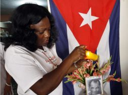 Berta Soler, líder de las Damas de Blanco, está entre las detenidas. ARCHIVO  /