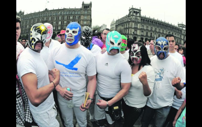 Ciudadanos piden que se frene la violencia y delincuencia en el país.  EL UNIVERSAL  /