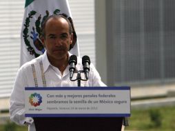 El Presidente destacó que no ha habido fugas ni incidentes en penales federales. NOTIMEX  /