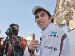 Sergio Pérez consiguió el octavo lugar el fin de semana en el Gran Premio de Australia. ARCHIVO  /