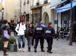 Hay estricta vigilancia en los barrios concurridos por judíos. REUTERS  /