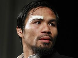 Manny Pacquiao enfrentaría al estadounidense Floyd Mayweather Jr por una buena cantidad de dinero. REUTERS  /