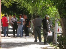 Al lugar acudió personal del IJCF y policía del Estado.  /