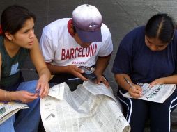 Según estadísticas la tasa de desempleo de jóvenes es, en todo el mundo, dos veces más alta. ARCHIVO  /