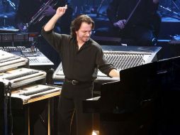 Poco más de 15 temas fueron los que conformaron el repertorio del músico griego. ARCHIVO  /