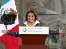 Según datos públicos del último trimestre de 2011, Elba Esther Gordillo percibió un salario por 86 mil 104 pesos. ARCHIVO  /