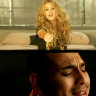 Paulina Rubio y Espinoza Paz estrenan video