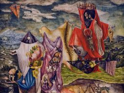 ''Chiki ton pays'', una de las creaciones de la artista Leonora Carrington. ARCHIVO  /