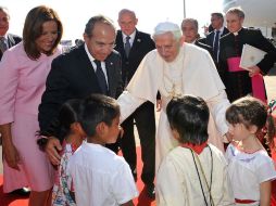 Los infantes son originarios de Cochoapa, uno de los lugares más pobres de la entidad. AFP  /