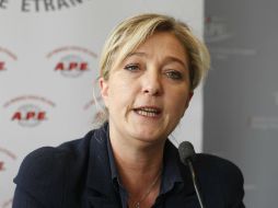 Marine Le Pen, tercera en las encuestas, dijo que Francia debe 'eliminar' la amenaza islámica. REUTERS  /