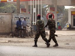 Las calles de Bamako, la capital de Malí, tras el golpe de estado. EFE  /