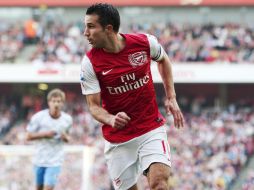 El Arsenal se encontró con el Aston Villa en el Estadio de Emiratos en Londres. AP  /