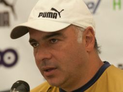 El Director Técnico de los Pumas, Guillermo Vázquez, habló en conferencia de prensa sobre el partido que sostendrán con Trigres.NOTIMEX  /