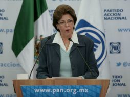 La secretaria general del PAN dijo que su partido llevó a cabo procesos democráticos de selección. NOTIMEX  /