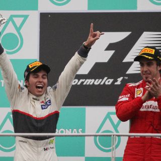 Sergio Pérez logra el segundo lugar en el Gran Premio de Malasia