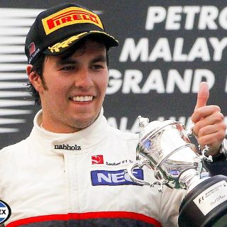 'Checo', contento y orgulloso por su segundo lugar en Malasia