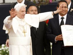 En la tarde, el papa celebrará Vísperas en la catedral de León. NOTIMEX  /