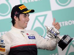 En cuanto al desempeño de Sergio Pérez, en dos carreras ha superado todo lo que hizo en 2011, cuando sumó 15 unidades. EFE  /
