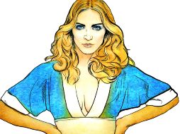 Madonna se reinventa no sólo en la música, también en marcar pauta en el mundo de la moda.  /