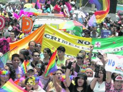 La demanda de una mejor legislación nacional que tenga eco en los estados es una constante durante las manifestaciones.NTX  /