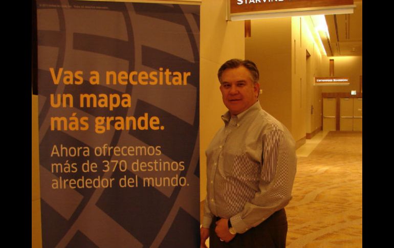 Carlos Enrique Hernández, director de United en México, asistió al seminario United Mundo realizado en Las Vegas, Nevada.  /