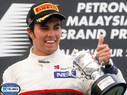 Diarios coinciden en que Sergio Pérez es el candidato para sustituir al brasileño Felipe Massa en Ferrari. EFE  /