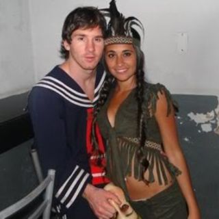 Messi se disfraza de Quico