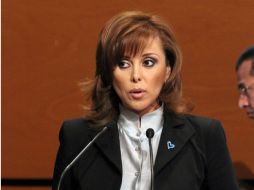 Marisela Morales, titular de la PGR, firmó hoy en Washington el acuerdo. ARCHIVO  /