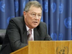 El coordinador de la ONU evocó los hechos violentos que han azotado gaza. ESPECIAL  /