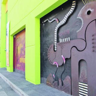 El Mura cubre sus murales y abre espacios expositivos