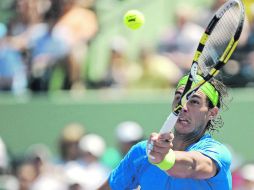 El tenista Rafael Nadal eliminó al japonés Kei Nishikori. EFE  /