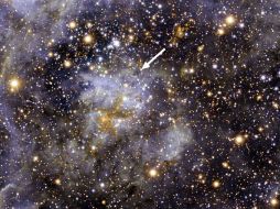 El planeta Gliese 667 Cc, el más parecido a nuestro planeta, y casi con seguridad puede haber agua líquida en su superficie. EFE  /